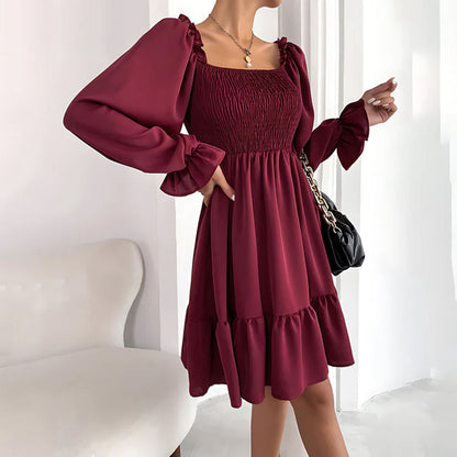 Elegante zwarte jurk voor dames - Mode Vibes