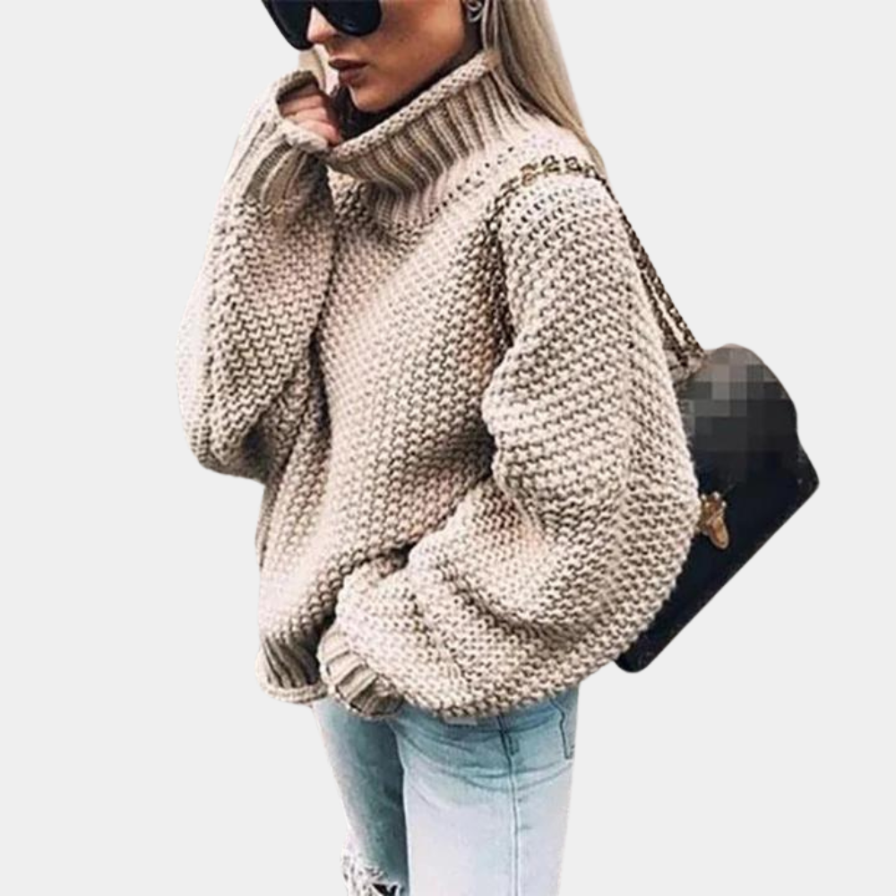 Dames Trui Zacht Warme Wintertrui - Mode Vibes