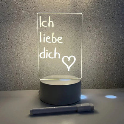 Glow in the Dark Notitieblok met Magische Verlichting