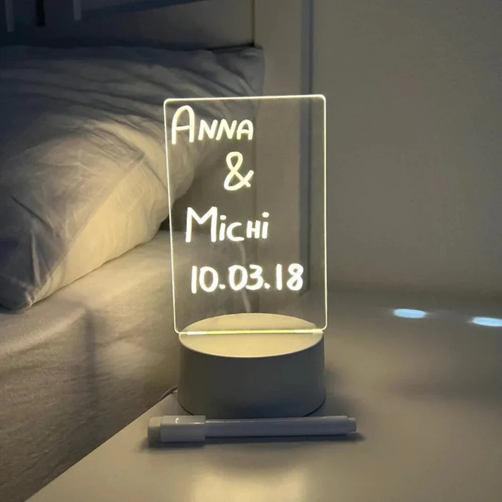 Glow in the Dark Notitieblok met Magische Verlichting