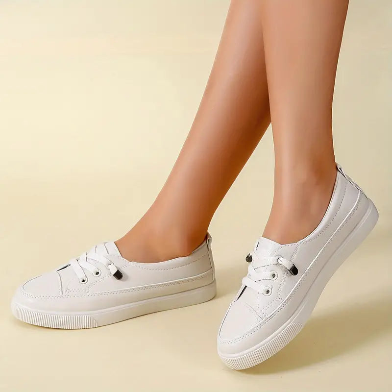 Dames Instappers Casual Comfortabel Leer