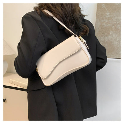 Dames Handtas Vegan Leer Golvend Design Elegante Stijl