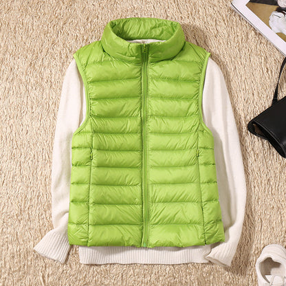 Dames Bodywarmer Lichtgewicht Gewatteerd Warme Vest