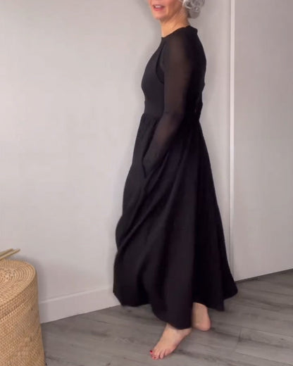 Elegante Lange Maxi Jurk voor Vrouw