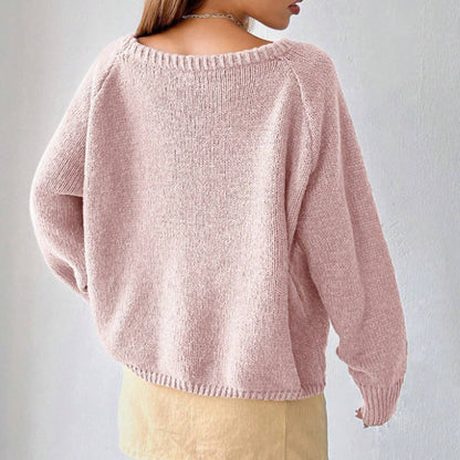 Dames Trui Off-shoulder Warm Elegante Trendy