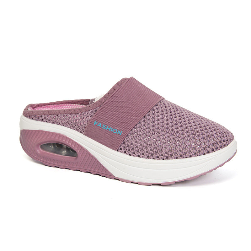 Dames Orthopedische Sneaker Mesh Instapschoen Comfortabel
