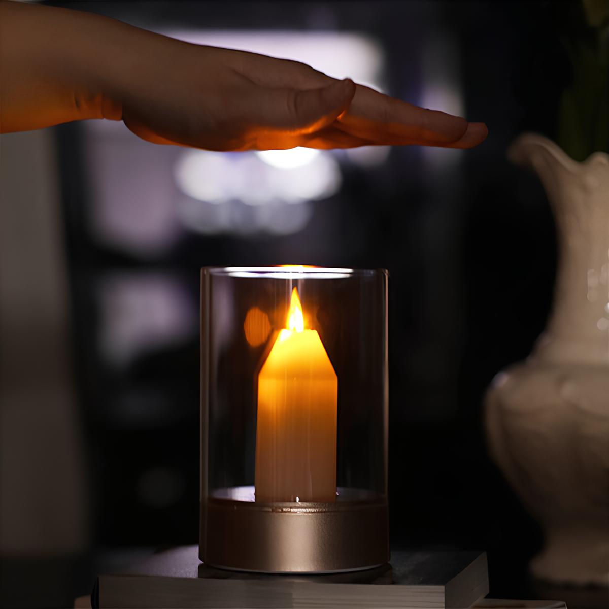 Draadloze LED Kaarslamp Dimbaar Warm Wit Licht