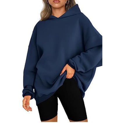Dames Oversized Trui Ronde Hals Zacht Basic Model