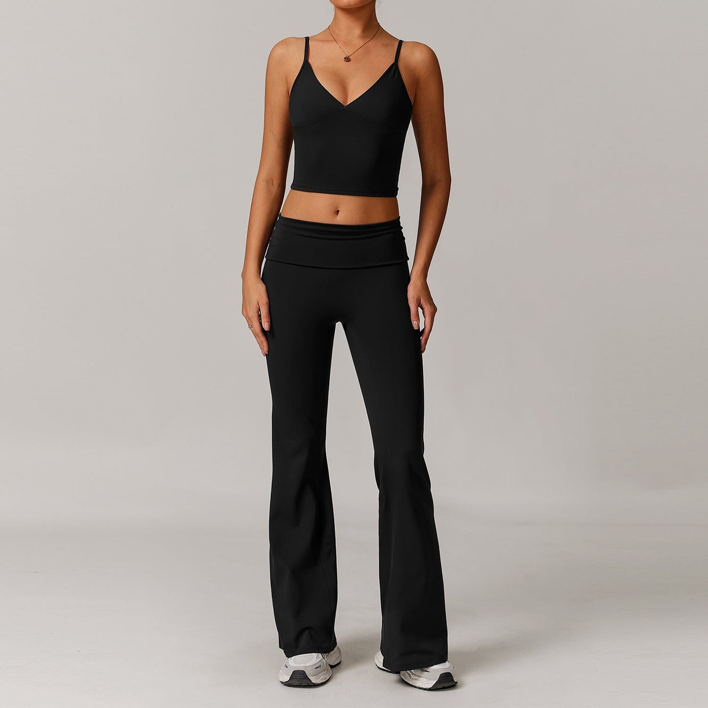 Yoga Sport Set Dames 2-Delig Naadloos Comfortabel Sportkleding
