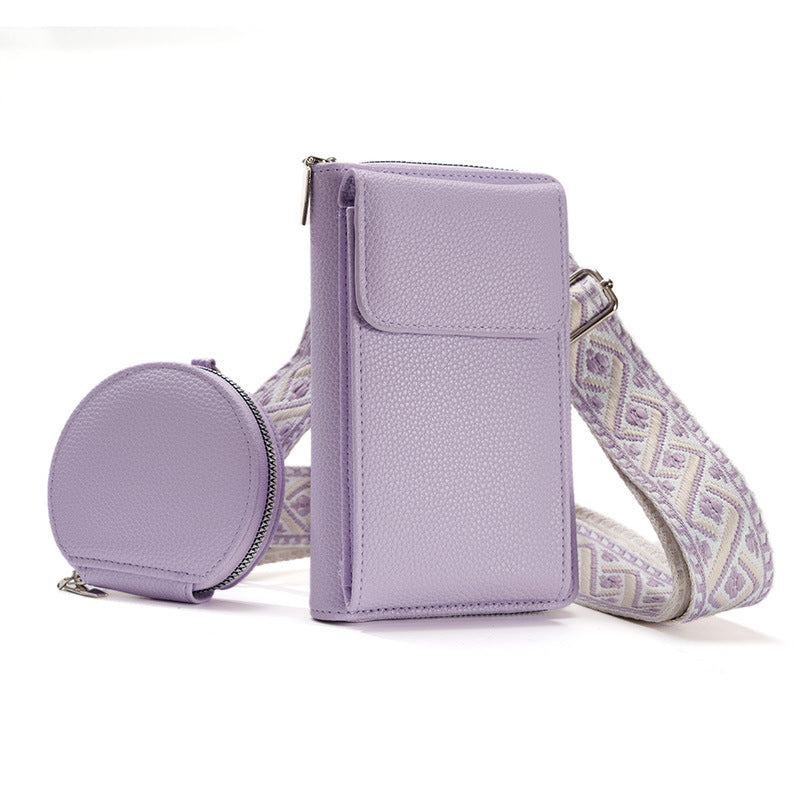 Dames Crossbody Tas met Telefoonvak Stijlvol Design