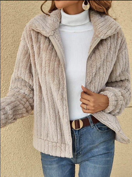 Dames Fleece Vest Zacht met Rits voor Outdoor