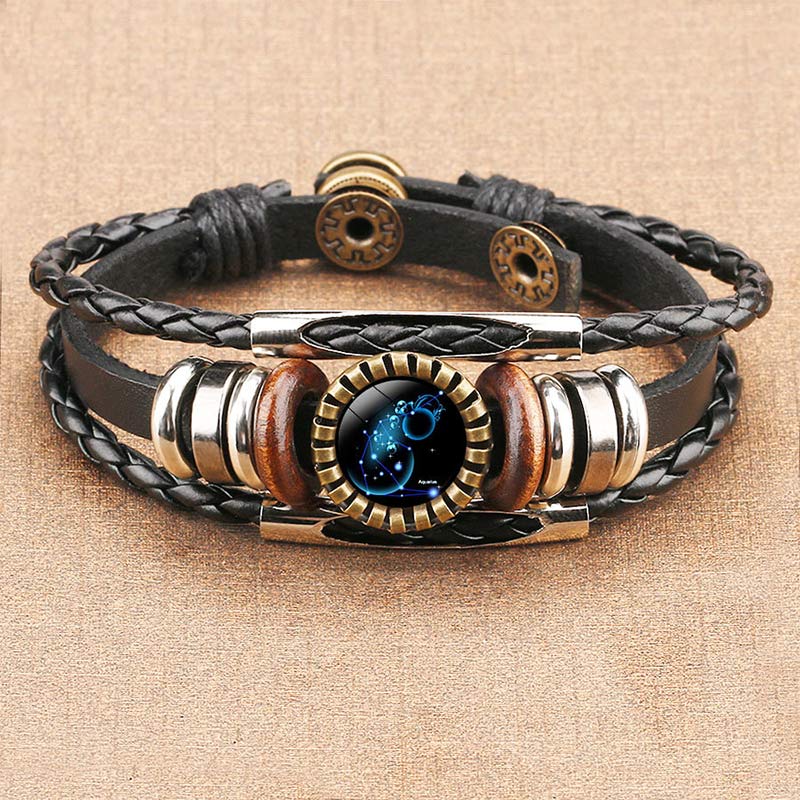 Retro Armband Zodiac Lyra Zilver Ketting - Mode Vibes