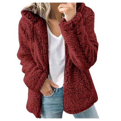 Dames Teddy Fleece Vest Zacht Elegante Stijl