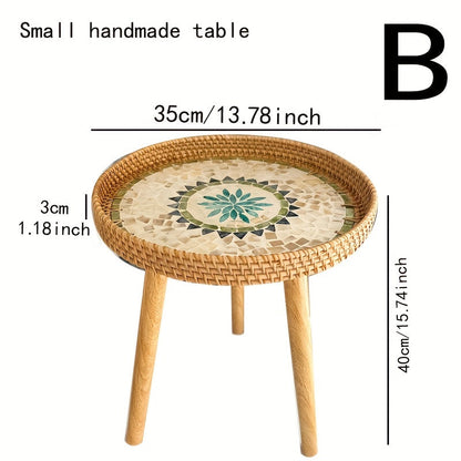 Rotan Bijzettafel Scandinavisch Design Elin