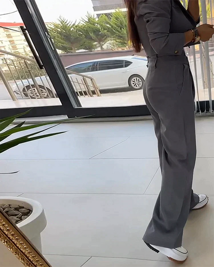 Damespak Tweedelig Elegant Kleding