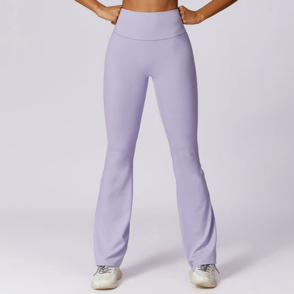 Dames Yoga Legging Flared Zacht en Comfortabel