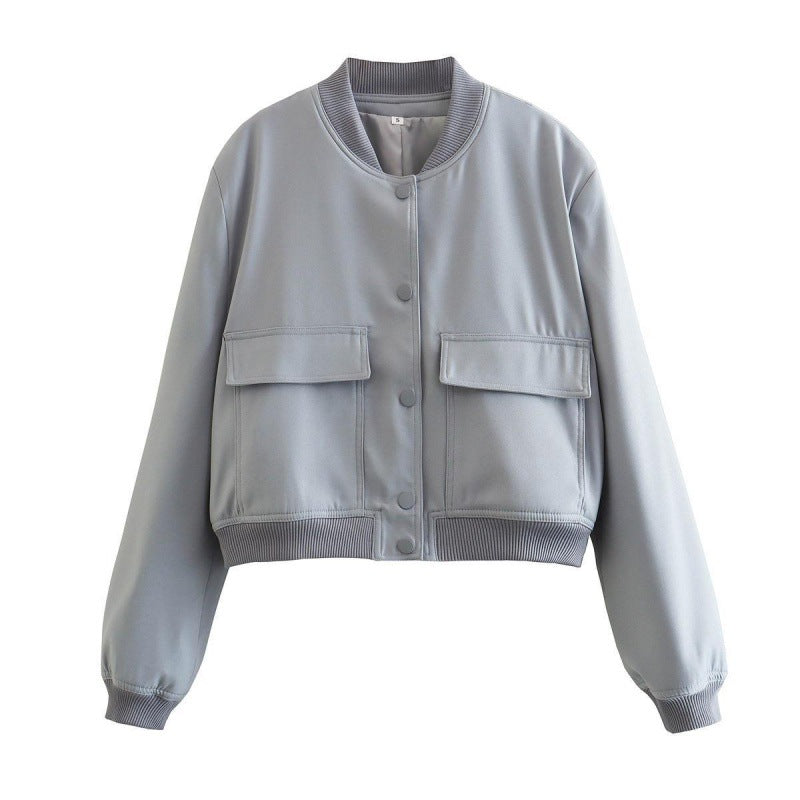 Dames Bomberjas Elegante Stedelijke Stijl