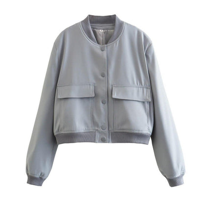 Dames Bomberjas Elegante Stedelijke Stijl
