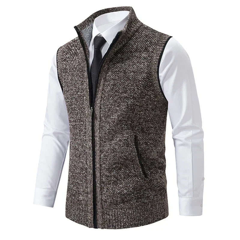 Herengilet Stijlvol met Rits Modern Design