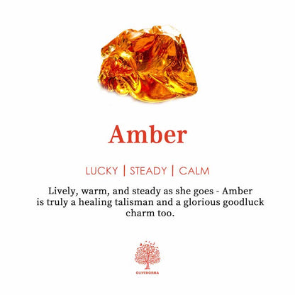 Retro Oorbellen Bloemen Amber Vintage Stijl