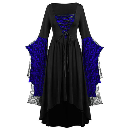 Dames Maxi Jurk met Kant Elegant Lang