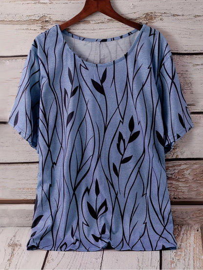 Bloeist Floris Shirt voor Zomerse Stijl