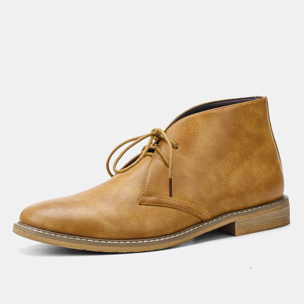 Vintage Herenschoenen Tobias Leer Klassiek Design