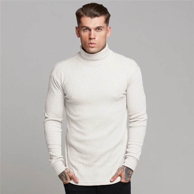 Heren Coltrui Comfortabel Warme Oliver Trui - Mode Vibes