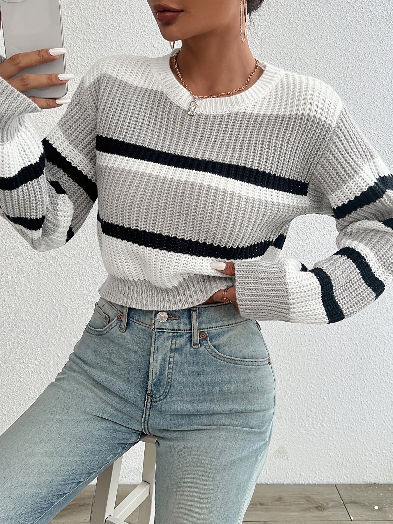 Gebreide Trui Sienna Warm en Stijlvol