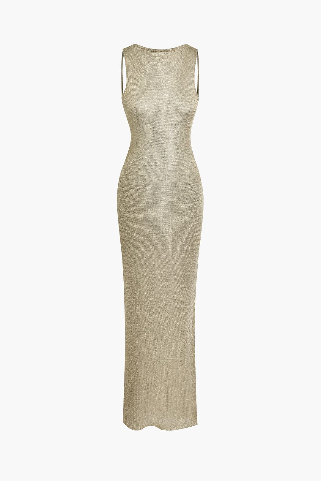 Maxi-Jurk Zonder Rug Glamour Elegante Vrouwelijke Jurk