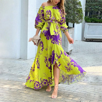 Dames Jurk Zomerjurk Korte Jurk met Bloemen - Mode Vibes