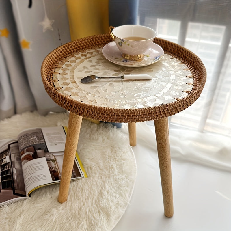 Rotan Bijzettafel Scandinavisch Design Elin