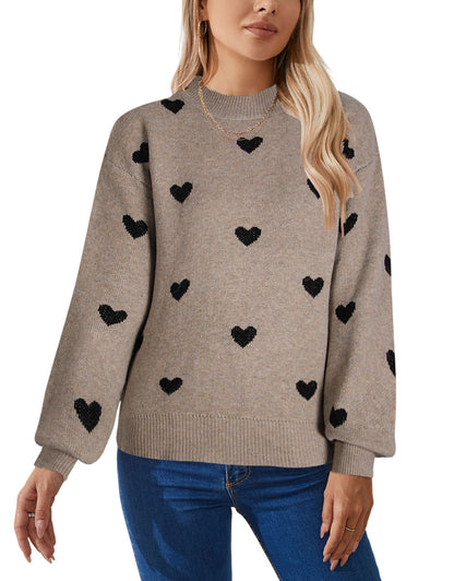 Dames Trui Zachte Hartjes Reggy Stijlvolle Look