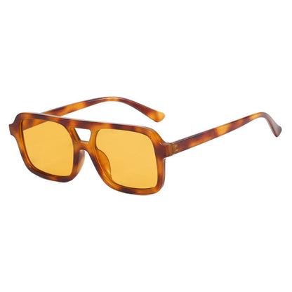 Dames Zonnebril Aviator Stijl met Kleurige Glazen