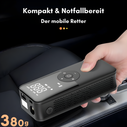 Draagbare Luchtpomp Accu Slim en Mobiel