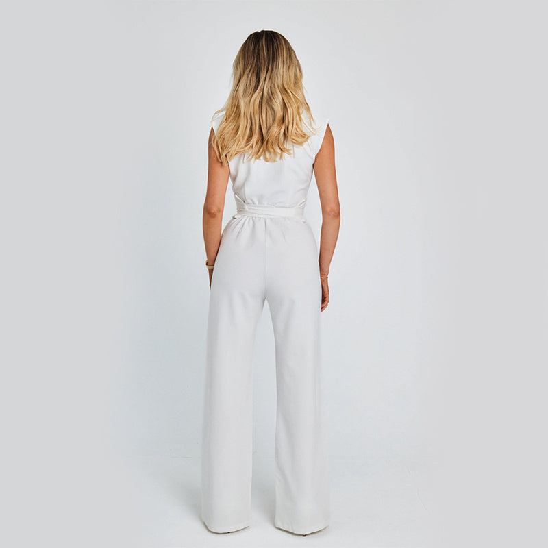 Mouwloze Jumpsuit Elegante Zomerjurk voor Vrouw