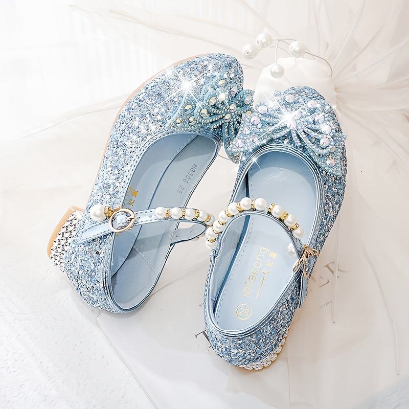 Glitterschoen voor Meisjes met Pailletten en Parels Comfortabel - Mode Vibes
