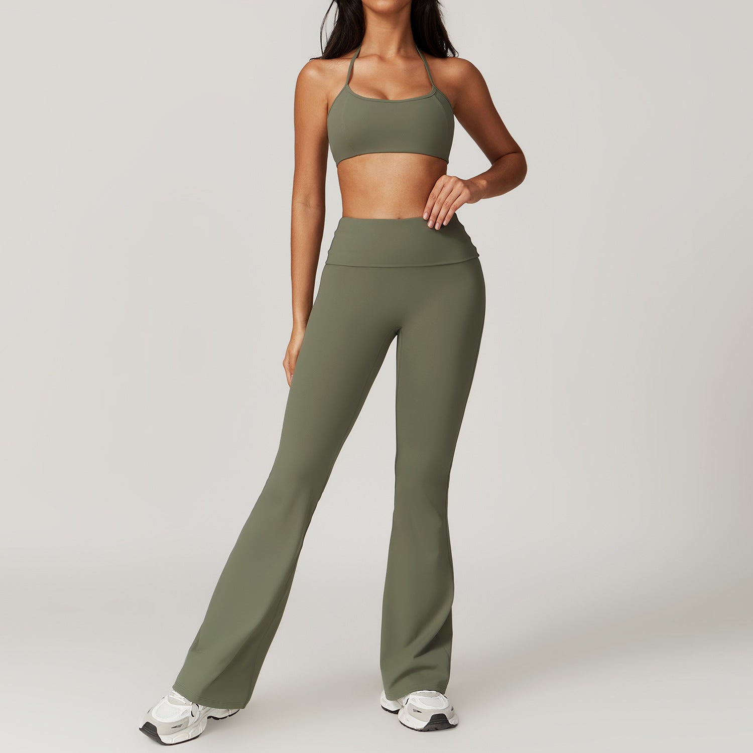 Yoga Set Dames Sneldrogend 2-Delig Sportief - Mode Vibes