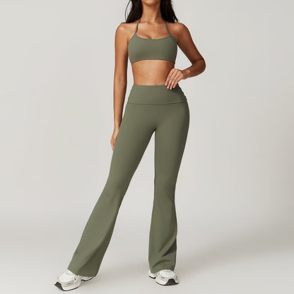 Yoga Set Dames Sneldrogend 2-Delig Sportief - Mode Vibes