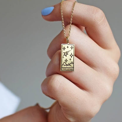 Gelukshanger Tarot Kaart Seraphina Vintage Stijl