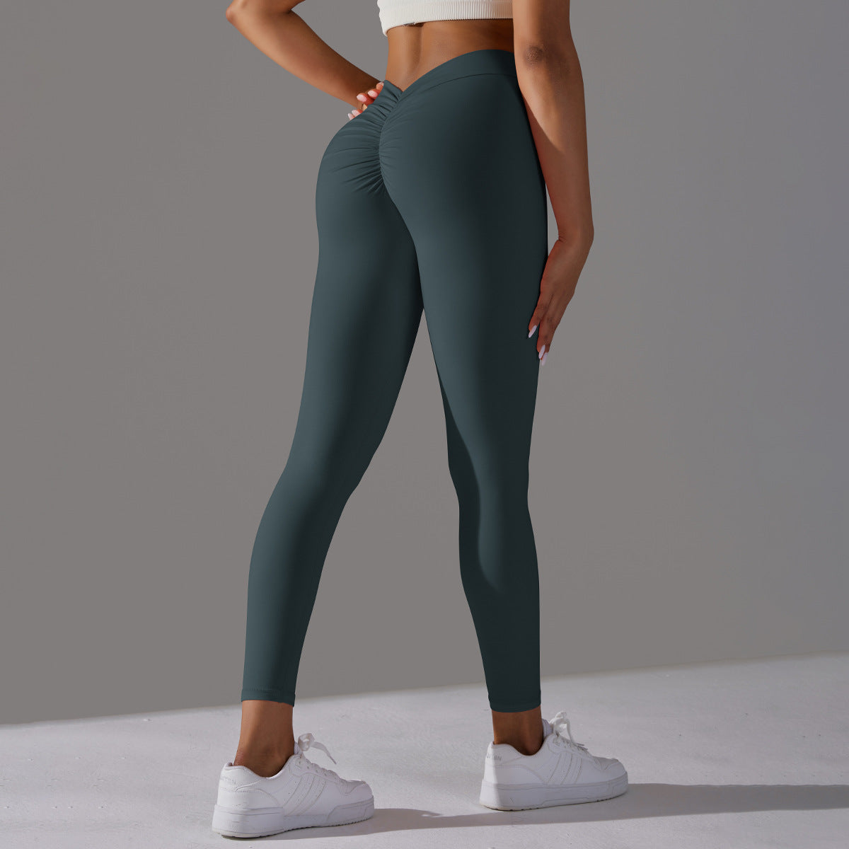 Dames Sportlegging Push-Up met Scrunch Effect