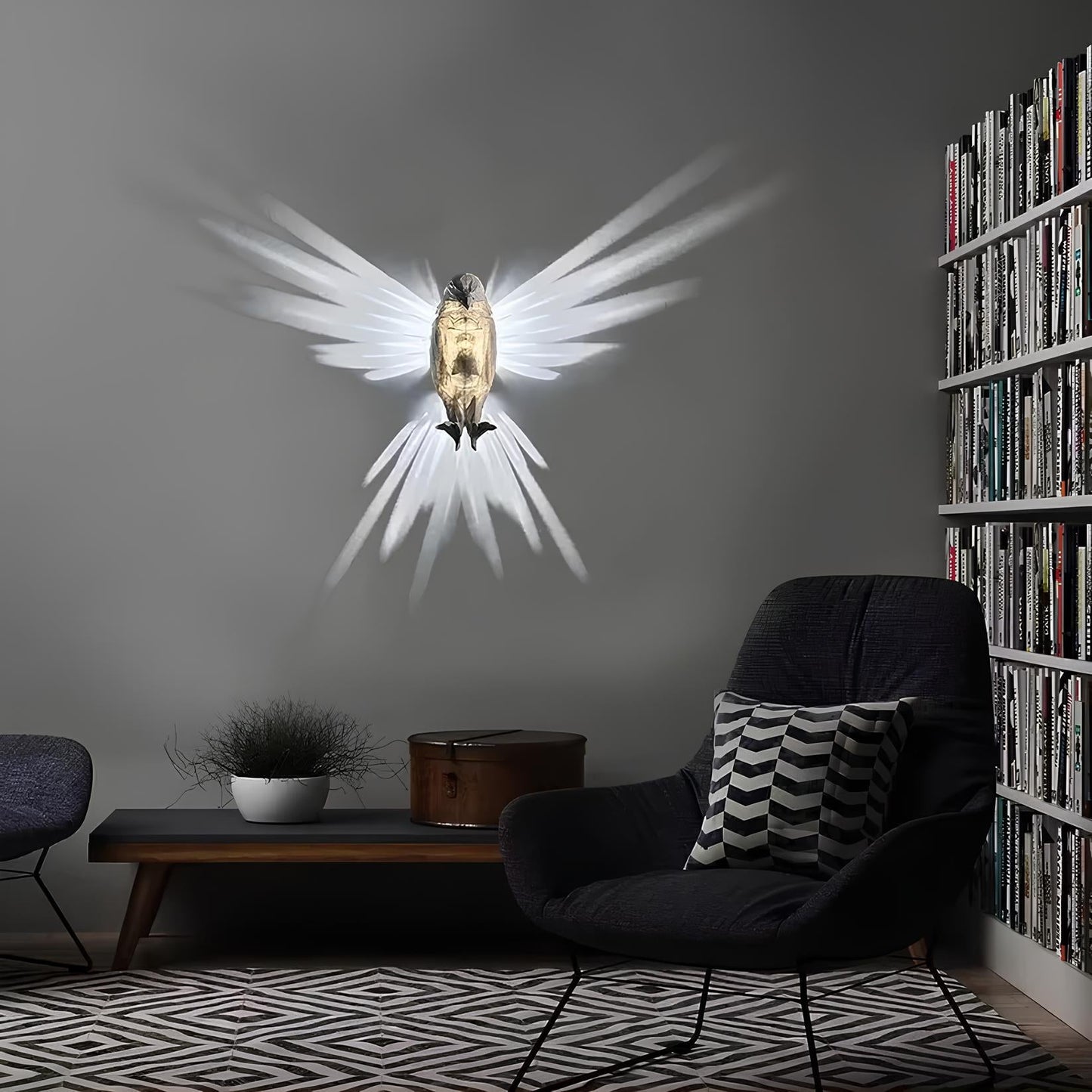 Wandlamp Vleugelvorm Modern Verlichting LumaWings - Mode Vibes