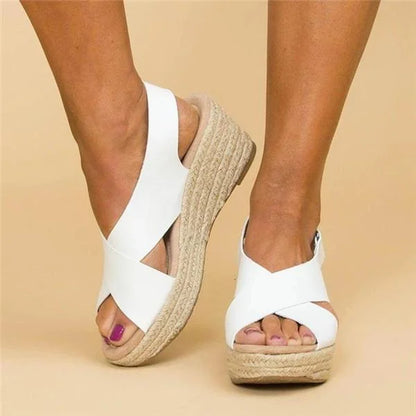 Espadrilles Sleehak Comfortabel Orthopedisch Clara