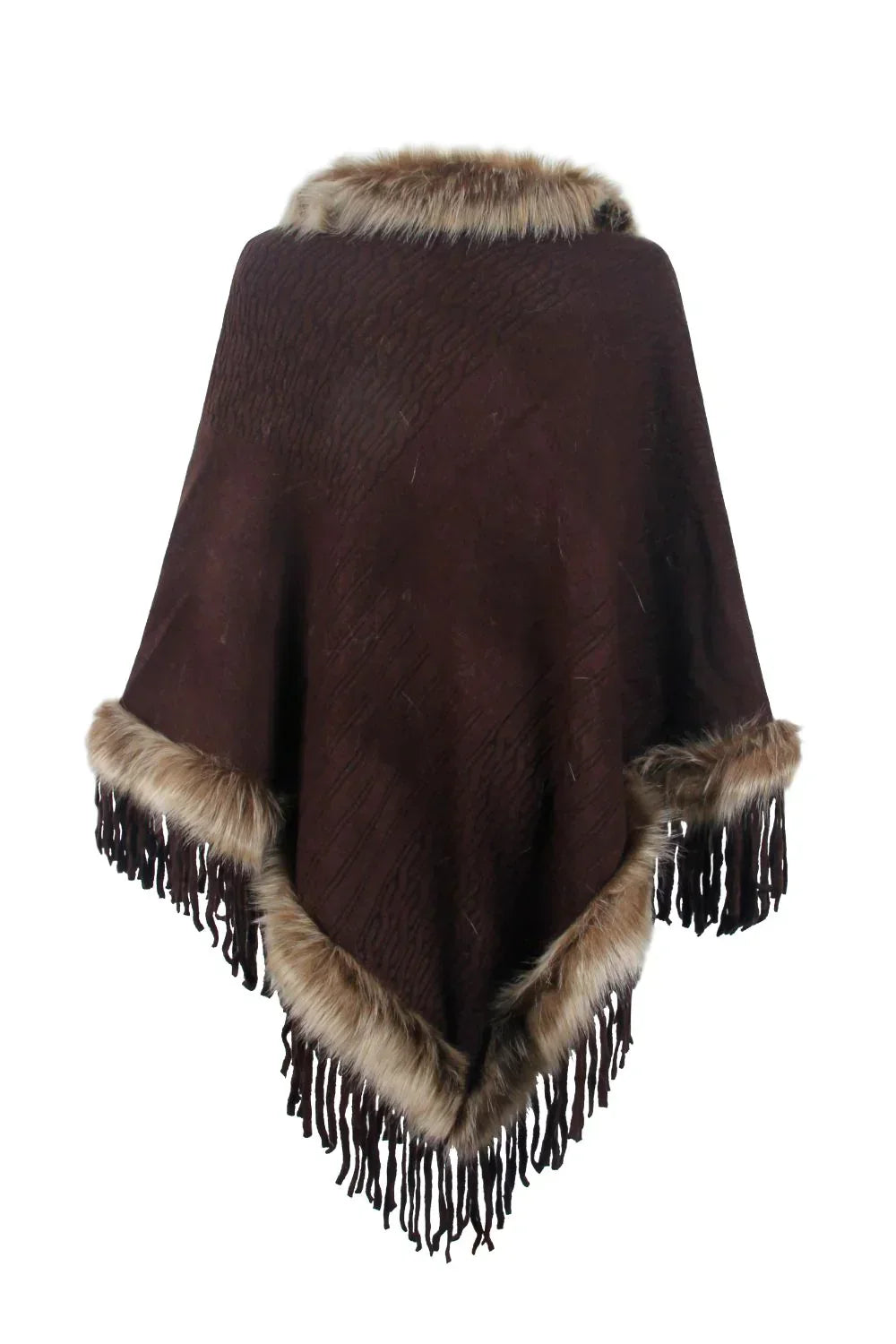Dames Poncho Warm en Stijlvol voor Winter