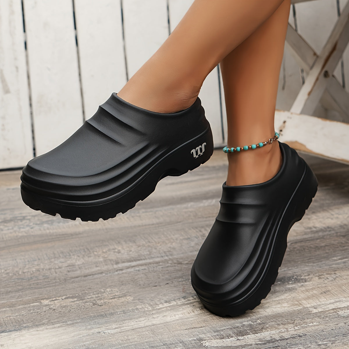 Waterdichte Clogs voor Binnen en Buiten met Goede Steun