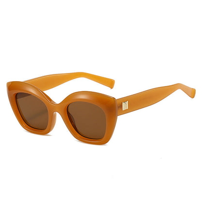 Dames Zonnebril Minimalistisch Stijlvol Design
