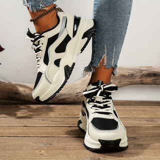 Dames Sneakers Hoge Hak Comfortabele Zool
