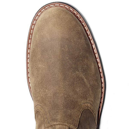 Fedde | Stijlvolle herenlaarzen in de kleur Khaki voor heren in Casual stijl geschikt voor alle seizoenen.