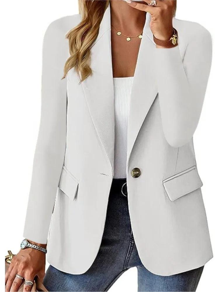 Casual Blazer Lange Mouwen voor Mannen