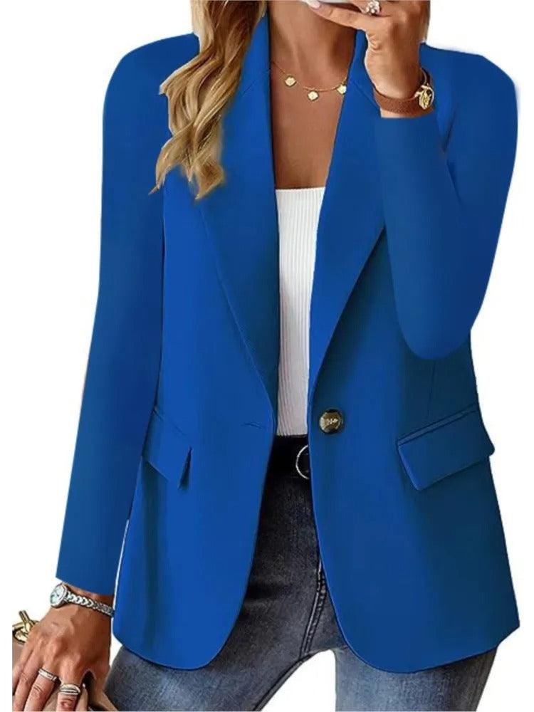 Casual Blazer Lange Mouwen voor Mannen